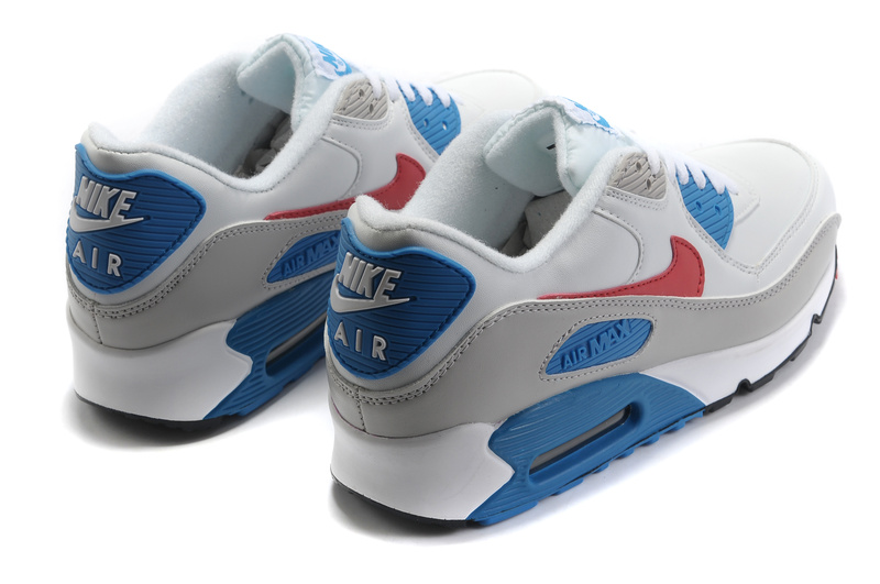 Nike Air Max Shoes Womens White/Blue/Red/Gray Online